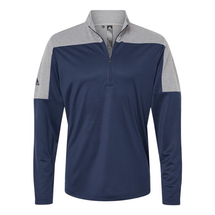 Collegiate Navy/ Grey Three Melange