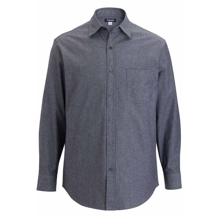 DARK INDIGO CHAMBRAY