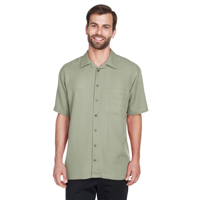 Embroidered 8980 UltraClub Cabana Breeze Camp Shirt