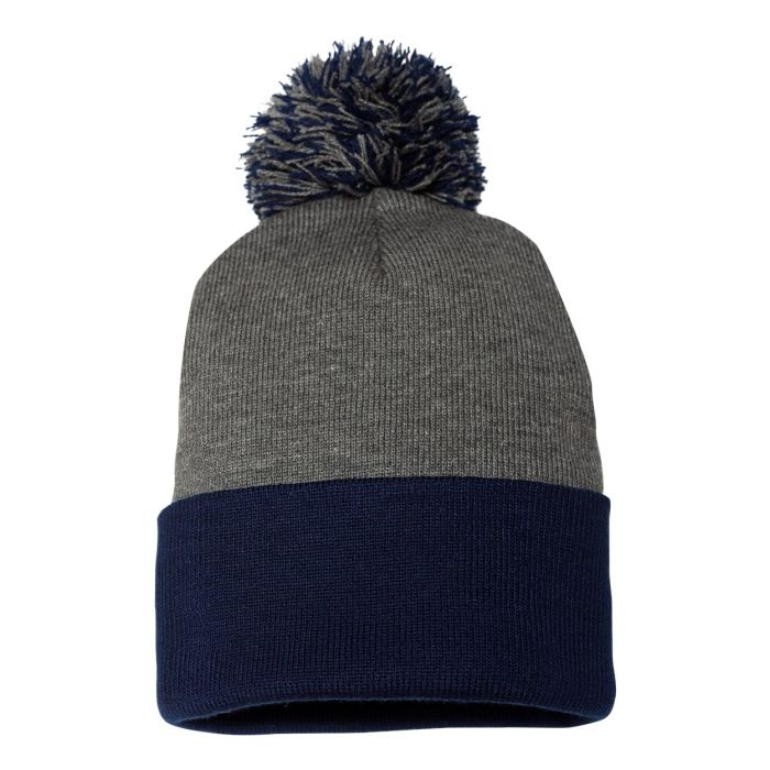 Dark Heather Grey/ Navy