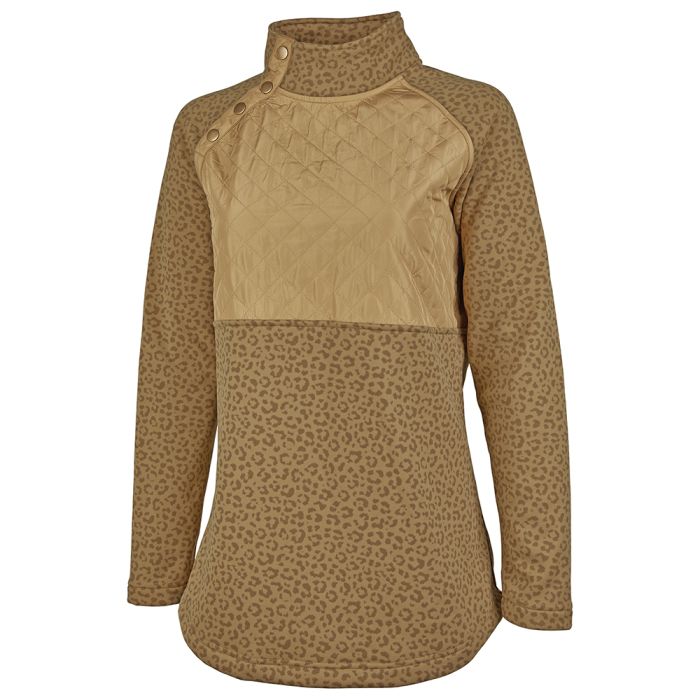 Gold Leopard Print