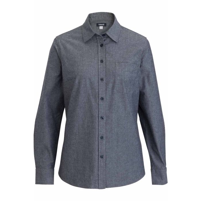 DARK INDIGO CHAMBRAY