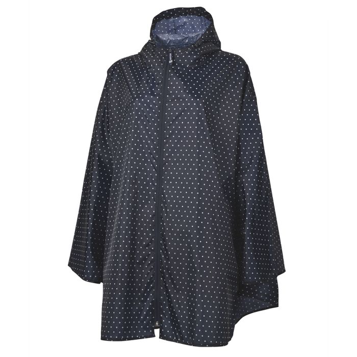 Polka-Dot Navy/White
