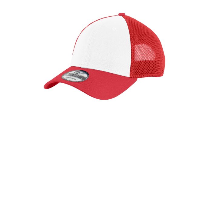 White/Scarlet Red
