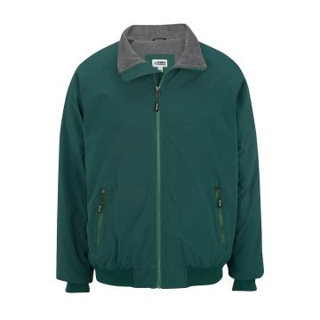 FOREST GREEN WITH CHARCOAL HEATHER FLEECE