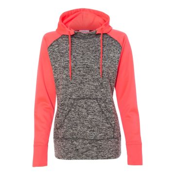Charcoal Fleck/ Fire Coral