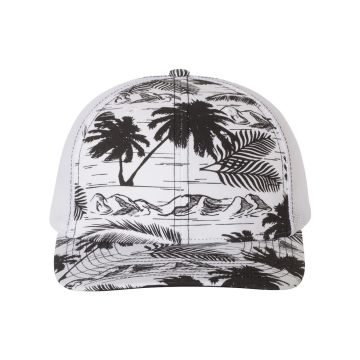 Island Print Black/ White