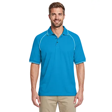 Turquoise White Piping