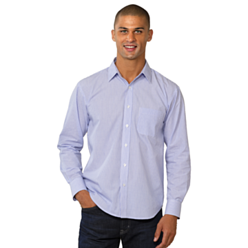 Blue White Stripe