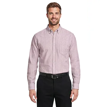 Burgundy/White Stripe
