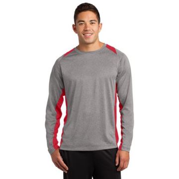 Vintage Heather/ True Red